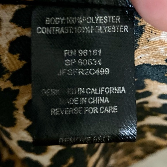 Leopard Print Dress - Picture 7 of 7